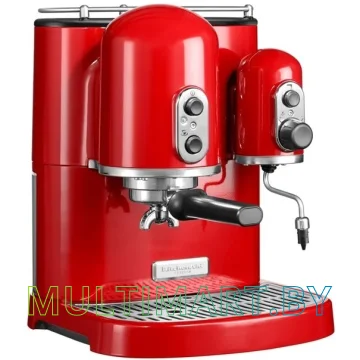 Рожковая помповая кофеварка KitchenAid Artisan Espresso (красный) (5KES2102EER) картинка 2